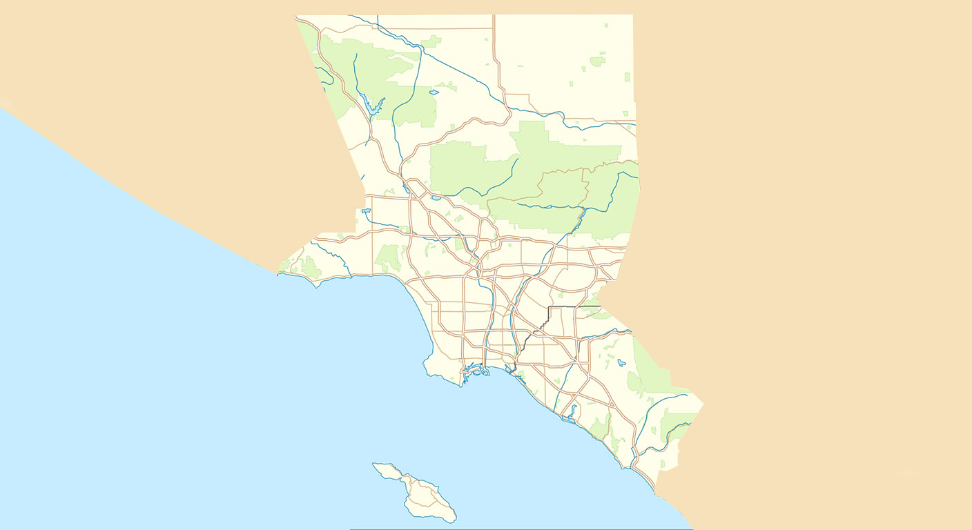 Mapa de Cobertura REMA Los Ángeles